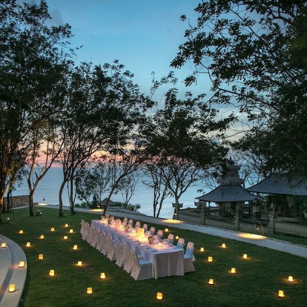 Cliff Top Lawn Bali Wedding
